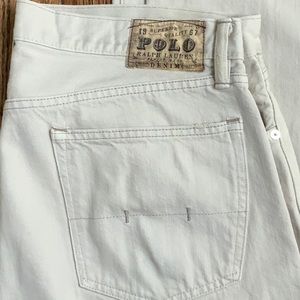 Polo by Ralph Lauren white jeans